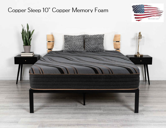 Copper Sleep 10" Memory Foam